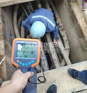 龙华山办事处管线探测